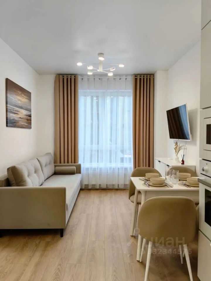 1-комнатная квартира, 31,5 м²