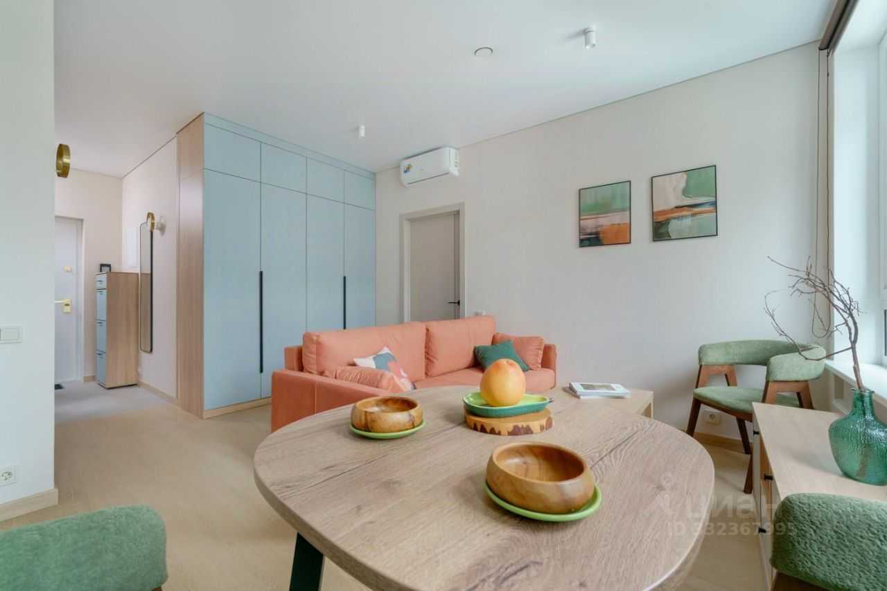 1-комнатная квартира, 42,4 м² — фотография 2