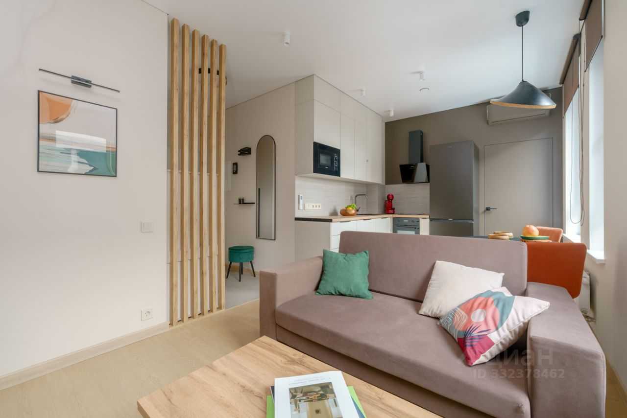 1-комнатная квартира, 37 м²