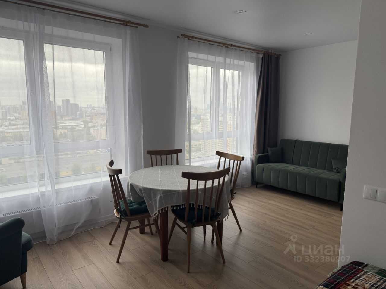 1-комнатная квартира, 34 м²