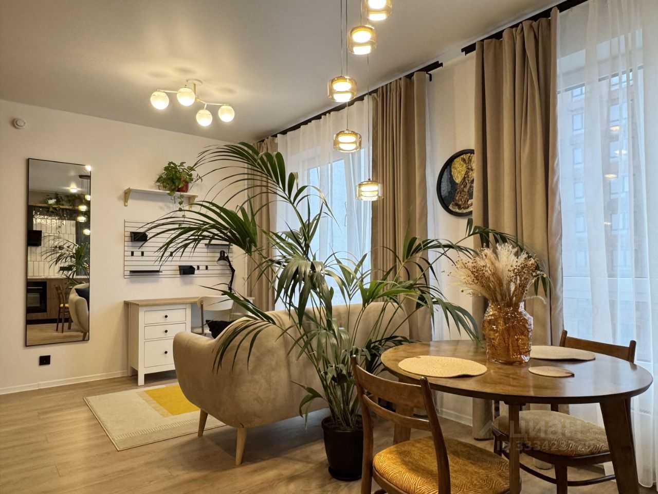 1-комнатная квартира, 34 м²