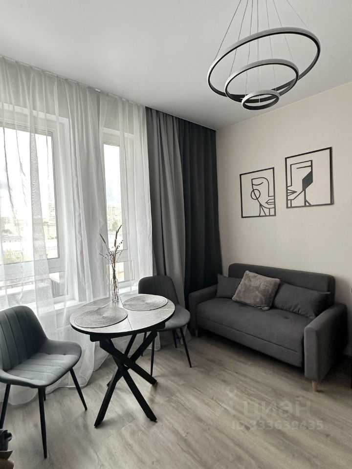 1-комнатная квартира, 35 м²