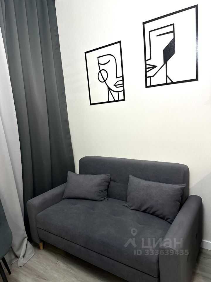 1-комнатная квартира, 35 м² — фотография 2