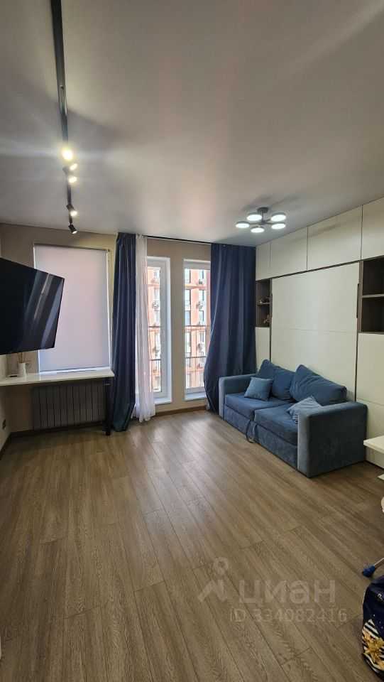 1-комнатная квартира, 29,3 м²