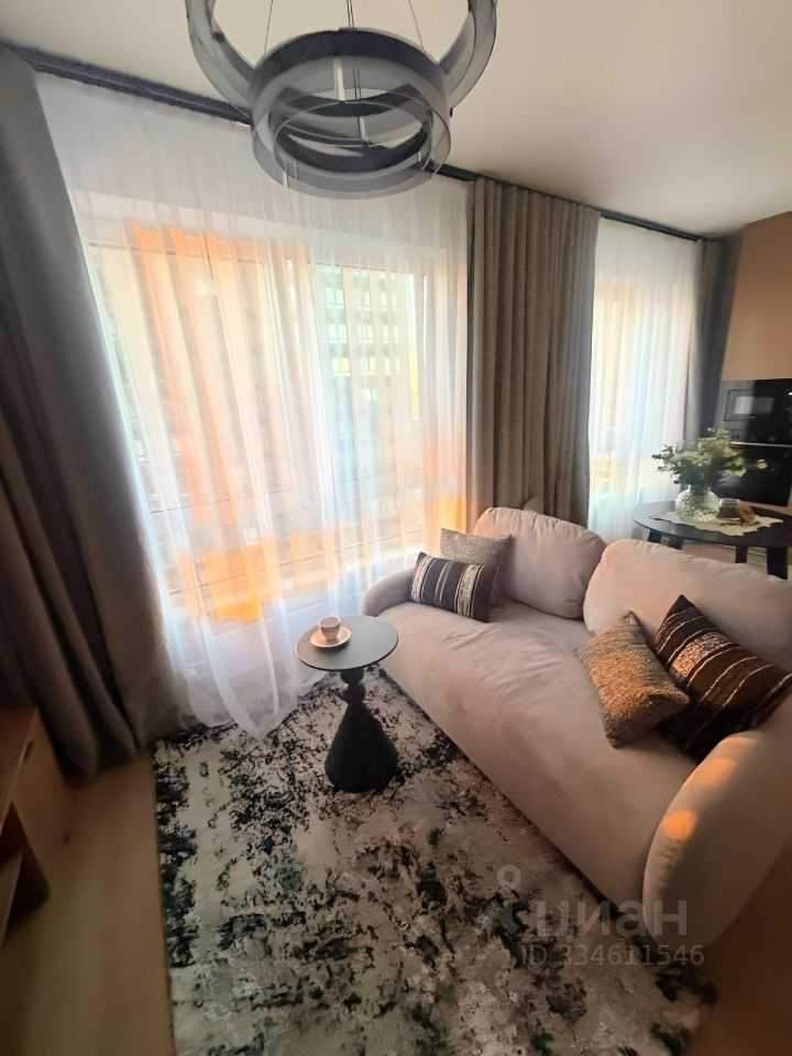 1-комнатная квартира, 34 м²
