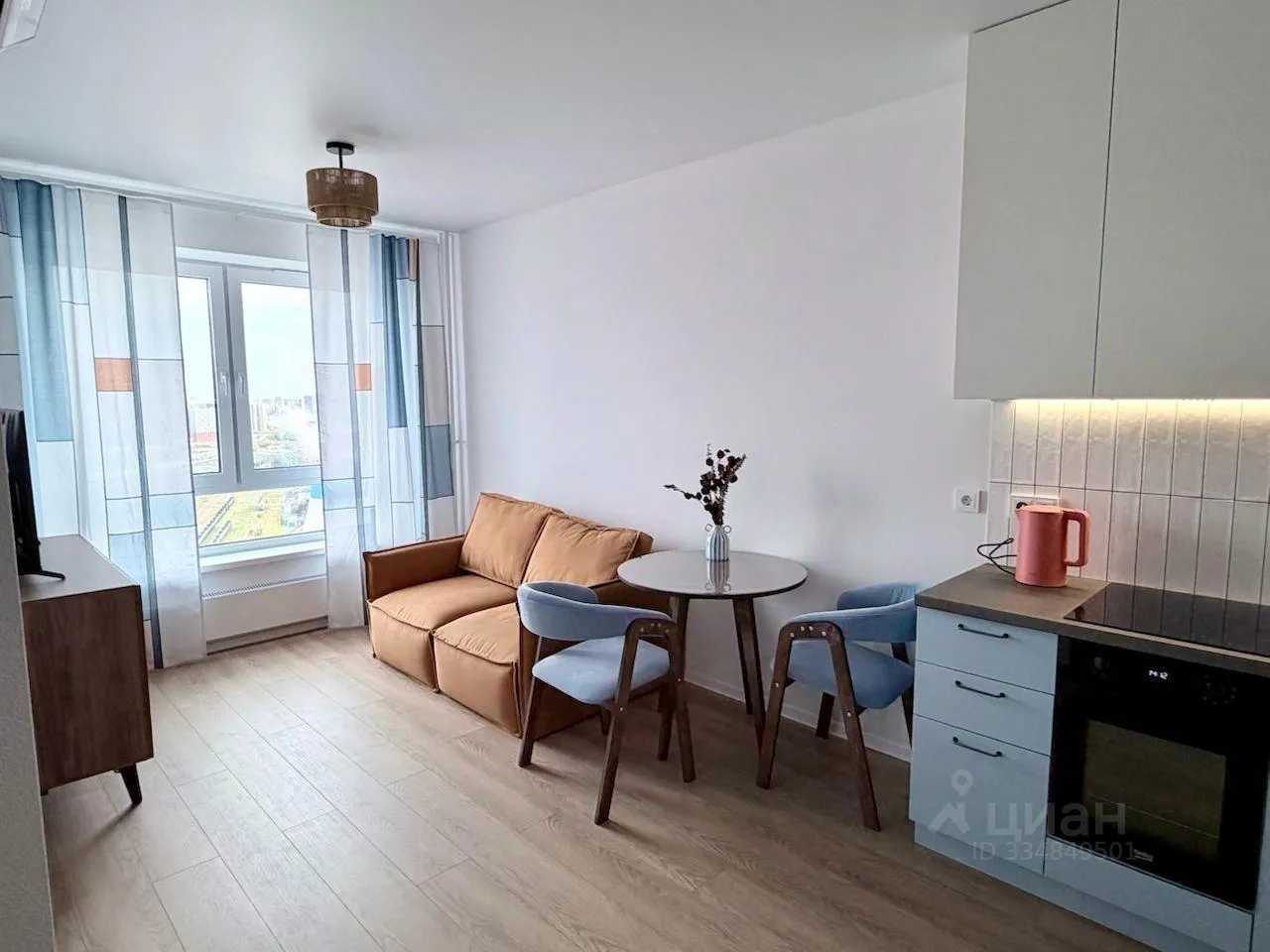 1-комнатная квартира, 33 м² — фотография 2