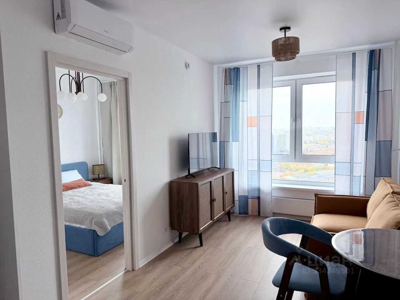 1-комнатная квартира, 33 м²