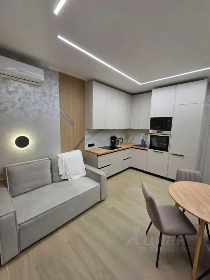 1-комнатная квартира, 35 м²