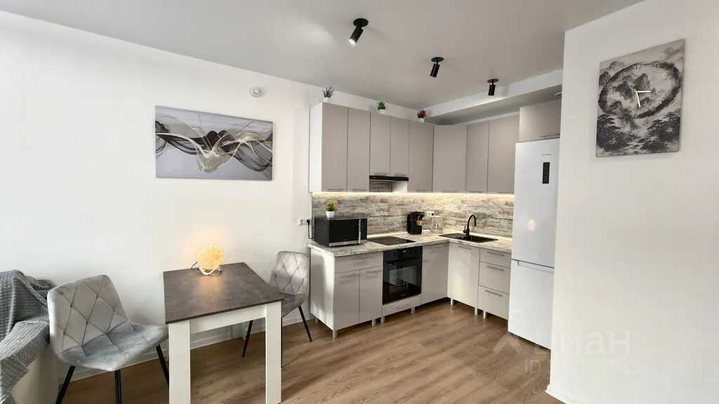 1-комнатная квартира, 33,5 м²