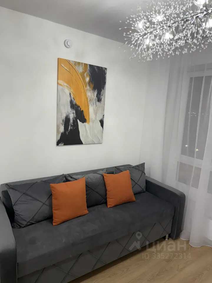 1-комнатная квартира, 35 м²
