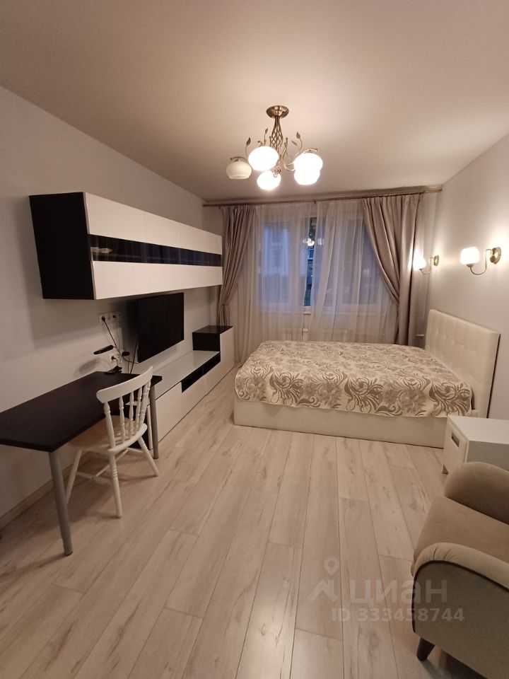 1-комнатная квартира, 38 м²