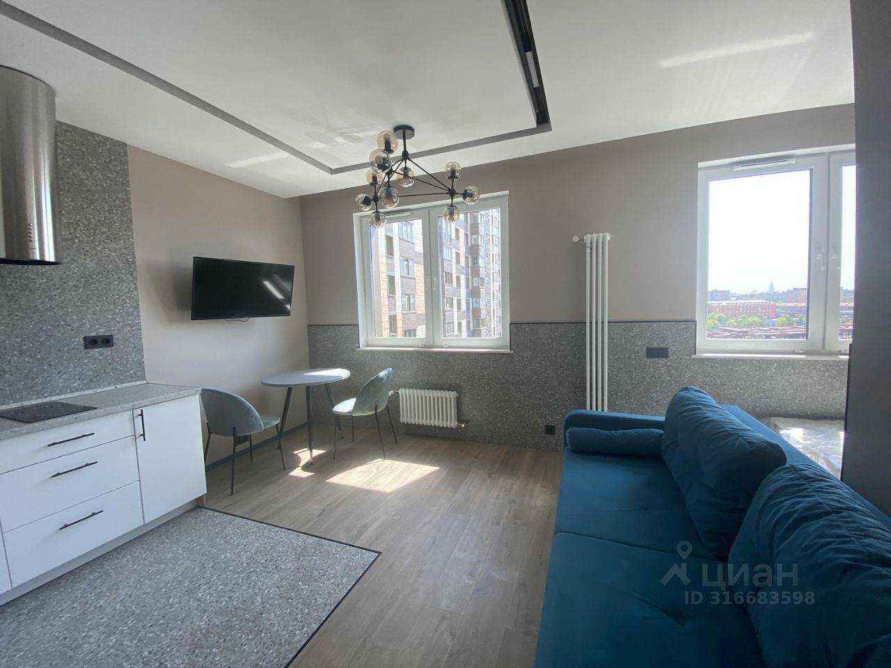 1-комнатная квартира, 32 м² — фотография 2