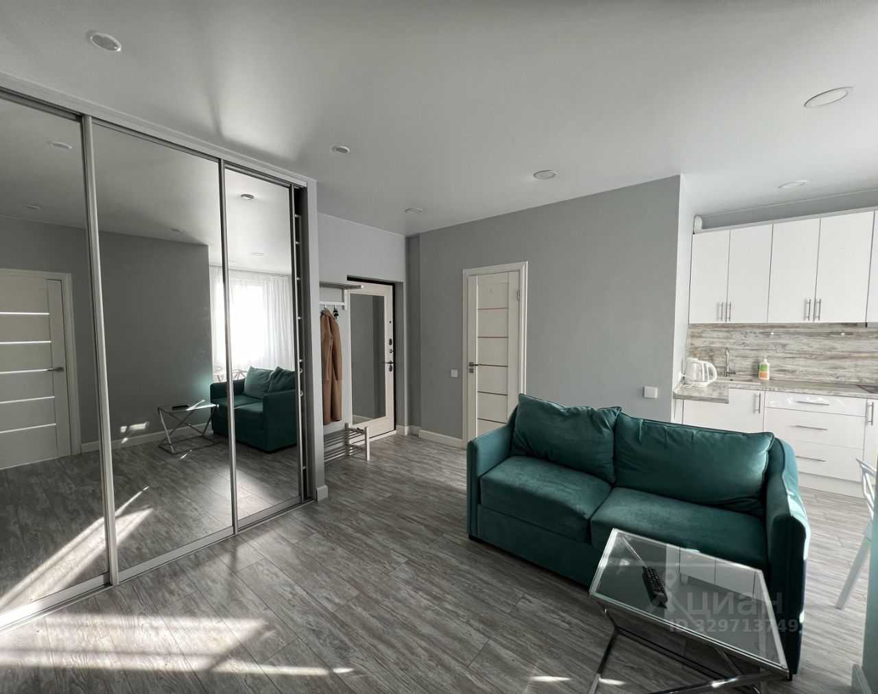 1-комнатная квартира, 32 м² — фотография 2