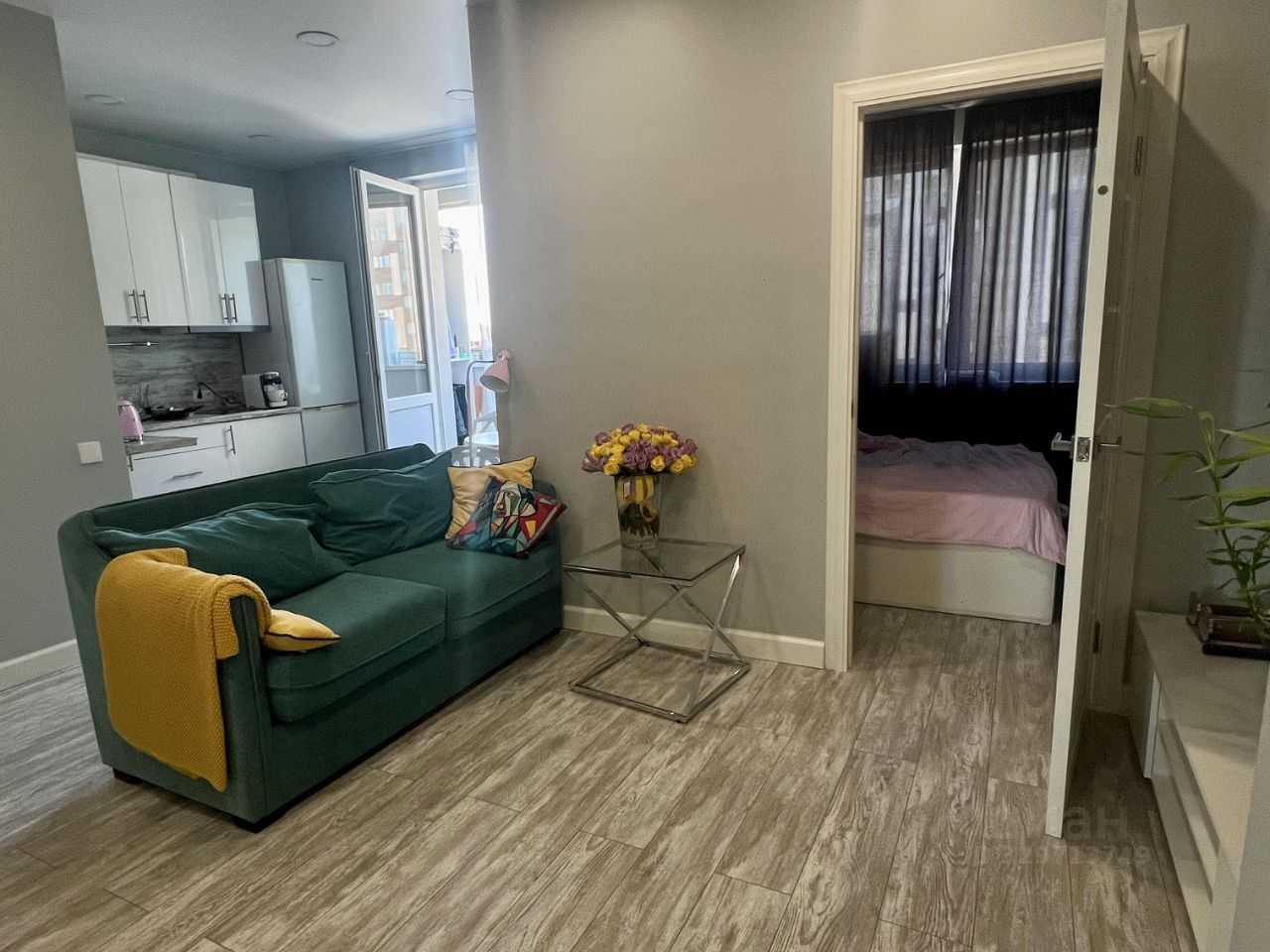 1-комнатная квартира, 32 м² — фотография 3