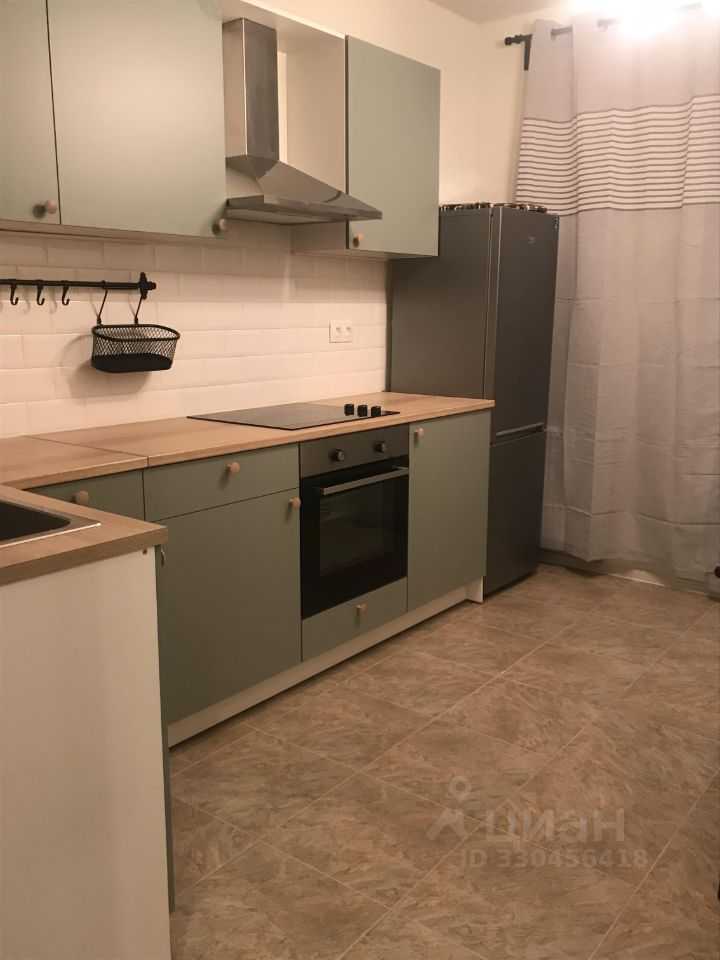 1-комнатная квартира, 33,7 м²