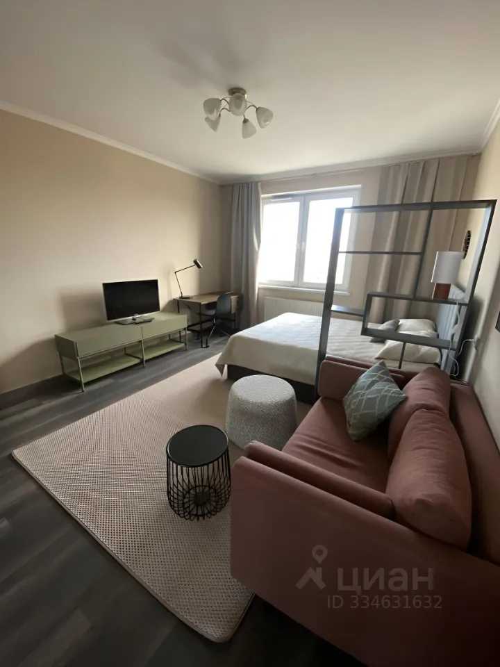 1-комнатная квартира, 42 м² — фотография 2