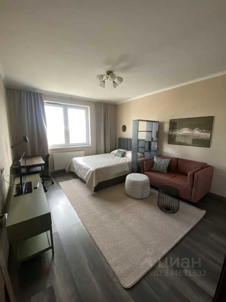 1-комнатная квартира, 42 м²