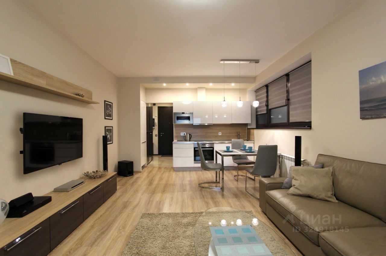 1-комнатная квартира, 52 м² — фотография 3