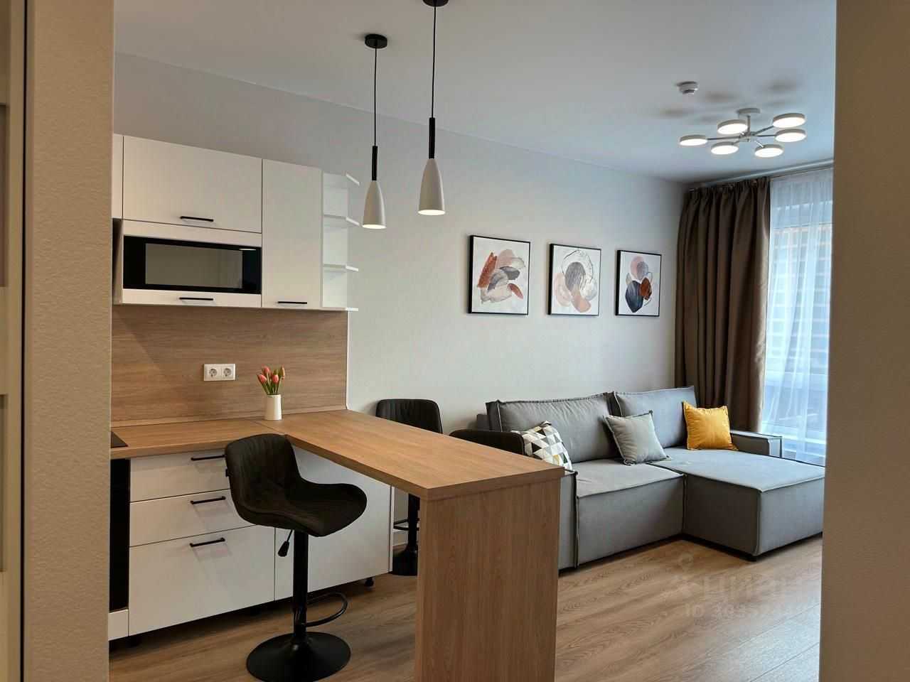 1-комнатная квартира, 33 м²