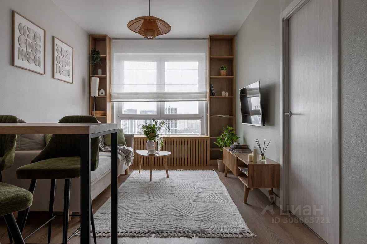2-комнатная квартира, 34 м² — фотография 2