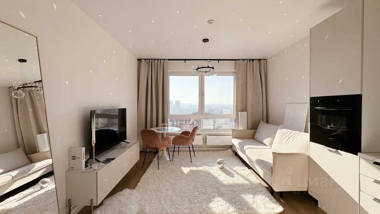 1-комнатная квартира, 21,8 м²