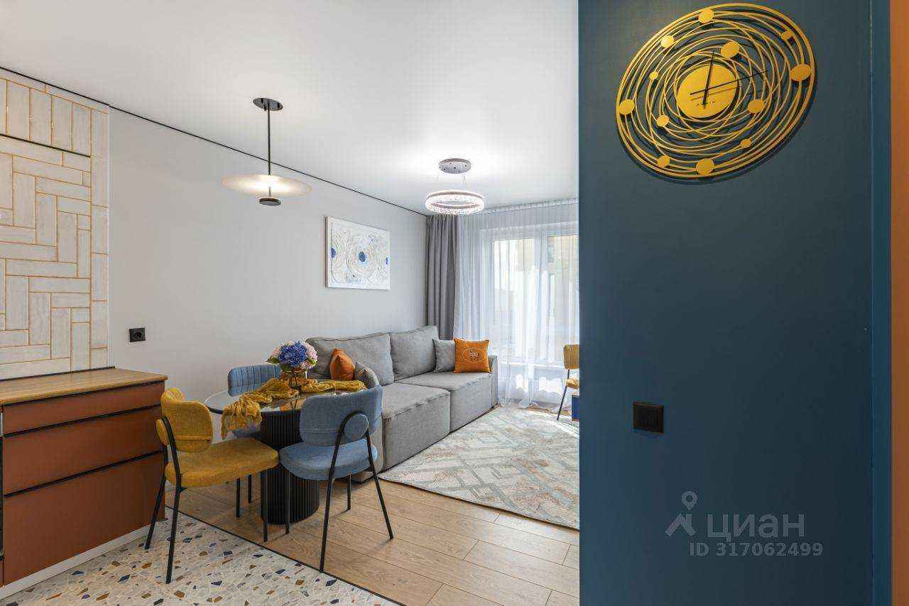 1-комнатная квартира, 35 м² — фотография 2