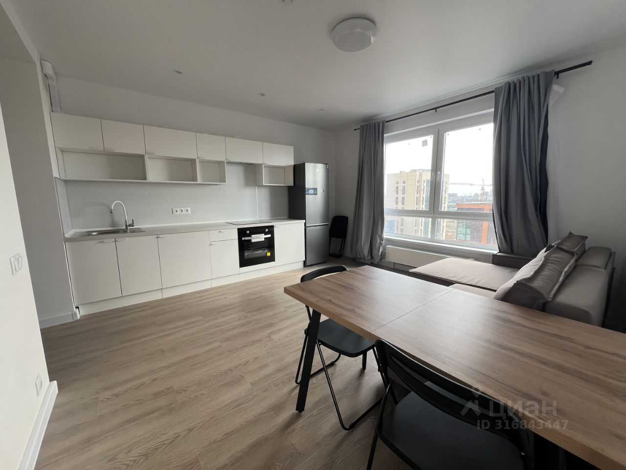 3-комнатная квартира, 48,8 м²