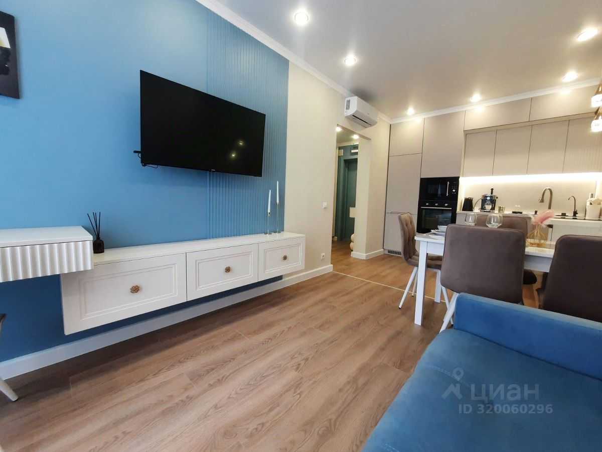 3-комнатная квартира, 55 м²