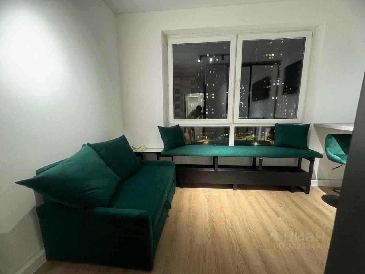 1-комнатная квартира, 35 м² — фотография 2