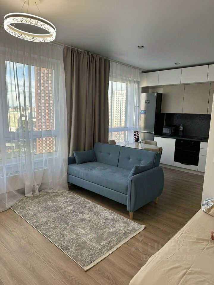 1-комнатная квартира, 40 м² — фотография 2