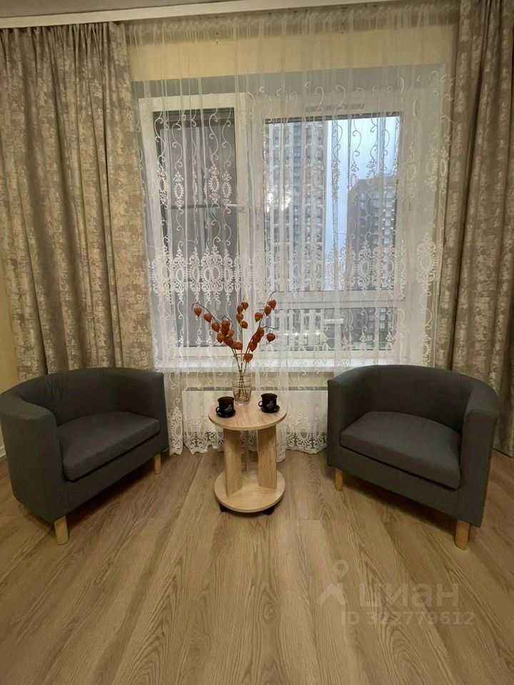 1-комнатная квартира, 45 м²