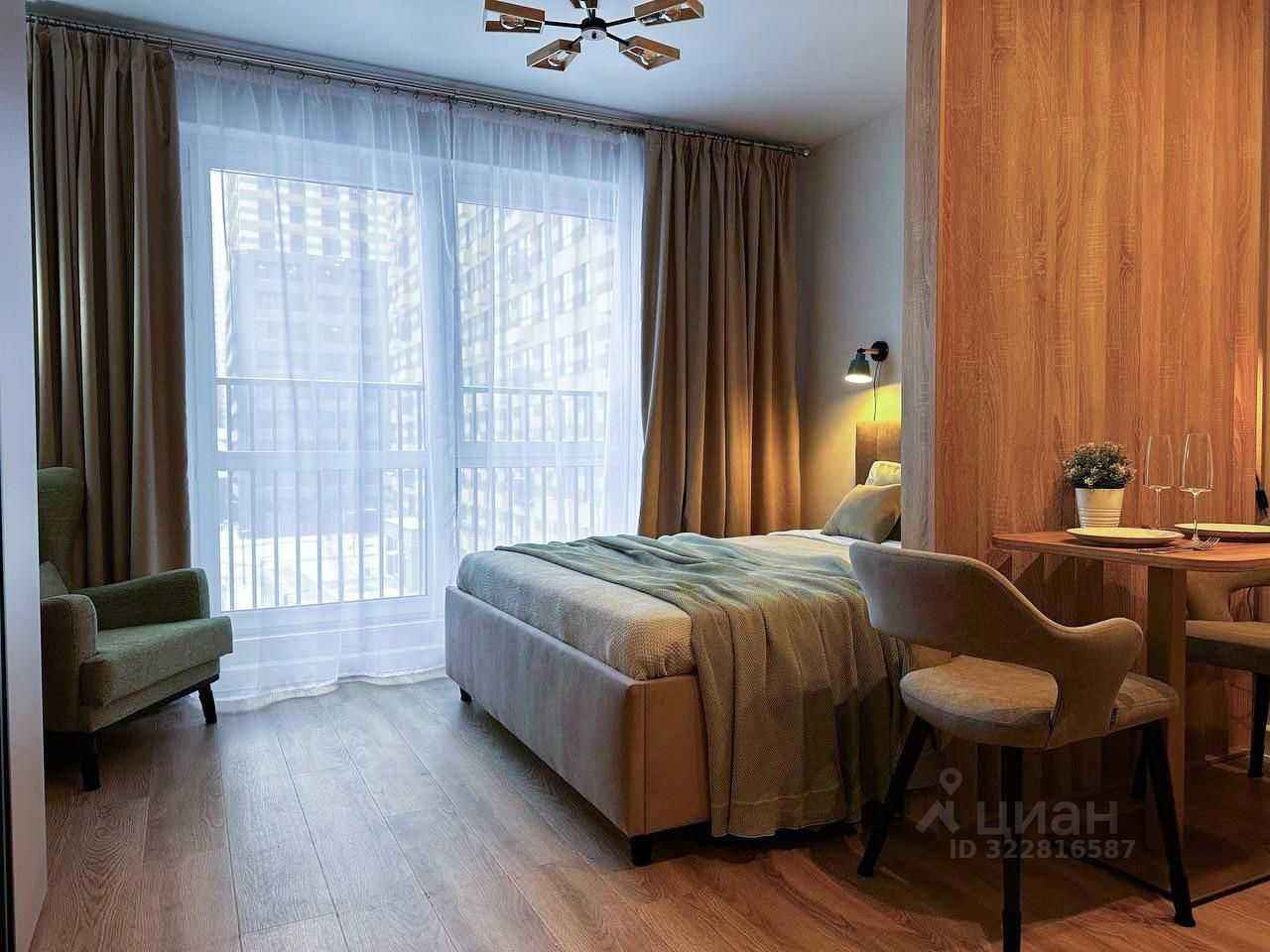1-комнатная квартира, 24 м² — фотография 3