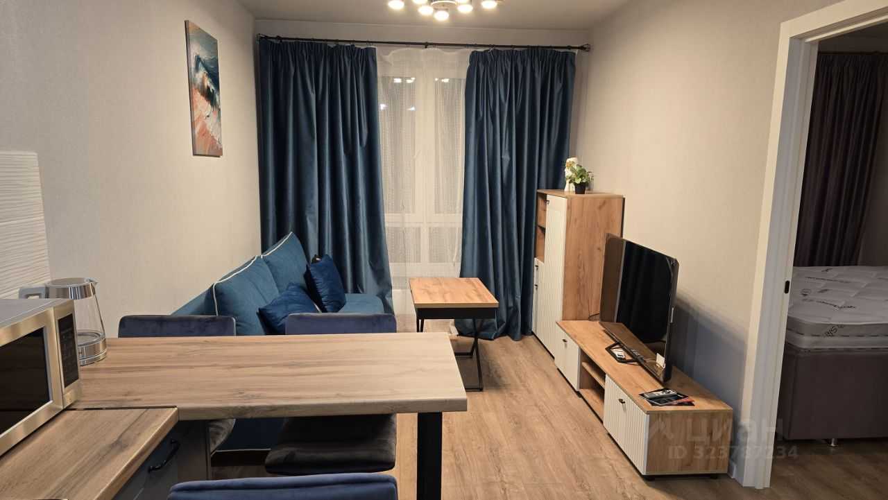 1-комнатная квартира, 31,9 м²