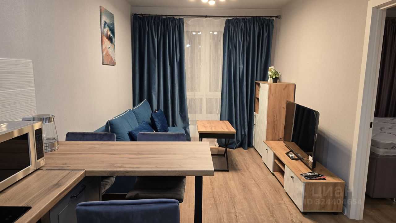 1-комнатная квартира, 31,9 м²