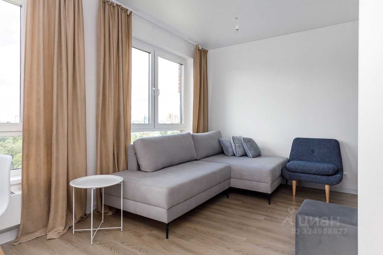 1-комнатная квартира, 32 м² — фотография 2