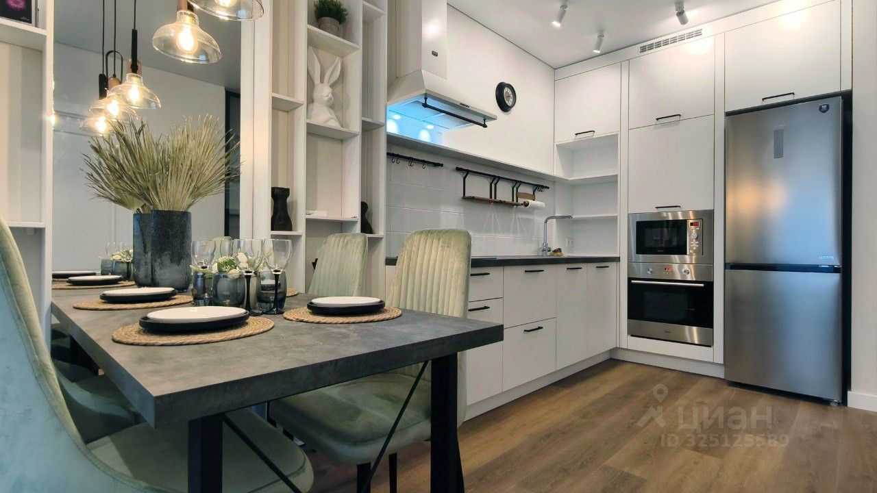1-комнатная квартира, 37,2 м² — фотография 3