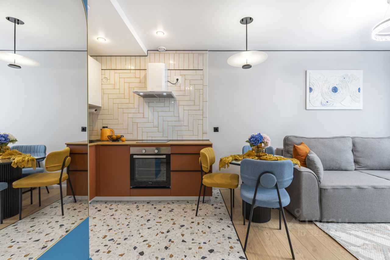 1-комнатная квартира, 34 м² — фотография 2