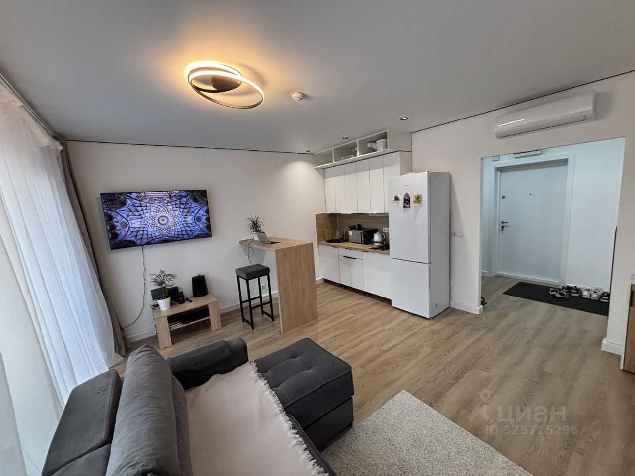 1-комнатная квартира, 28,4 м²