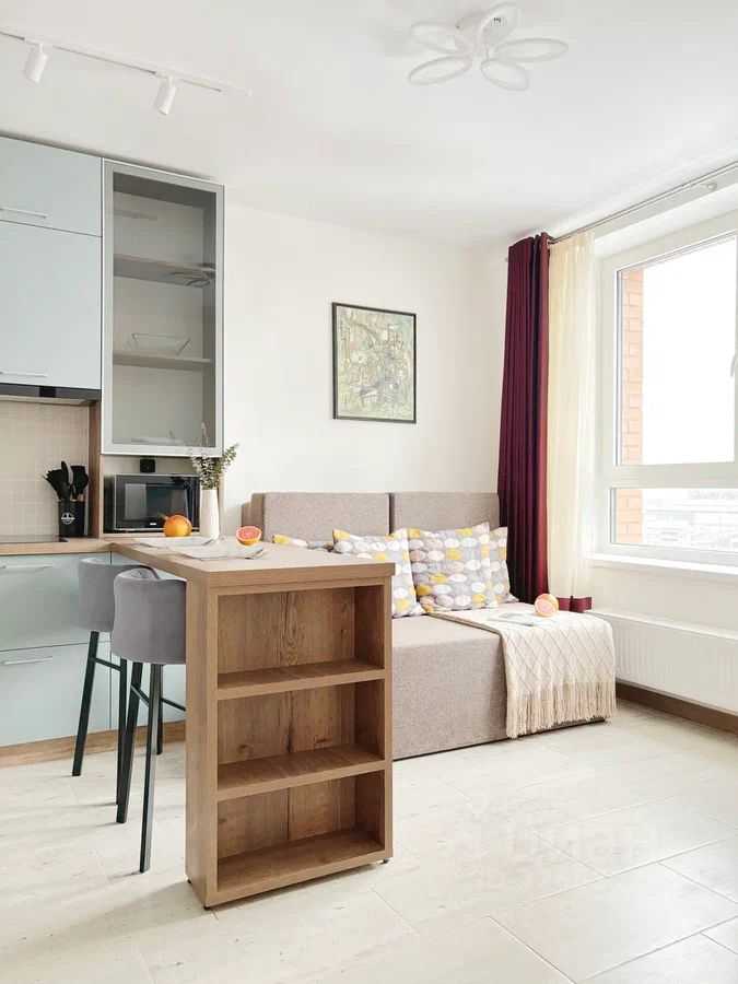 1-комнатная квартира, 34,1 м² — фотография 3