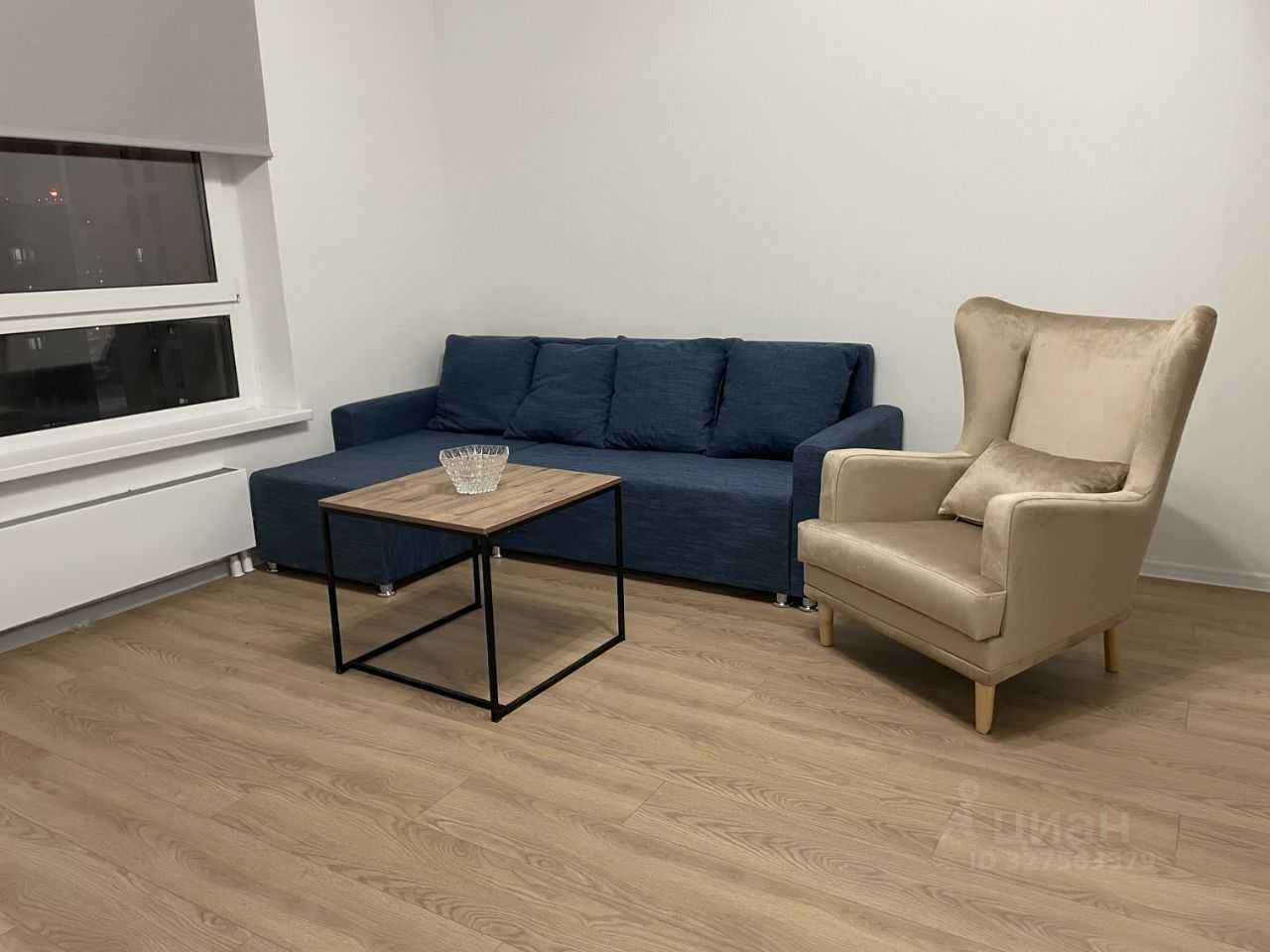 1-комнатная квартира, 40,3 м²