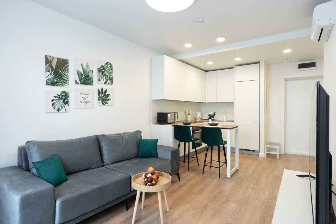 1-комнатная квартира, 36 м² — фотография 2