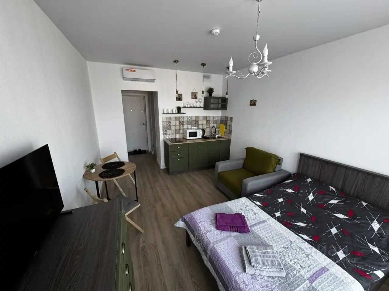 1-комнатная квартира, 21,5 м²