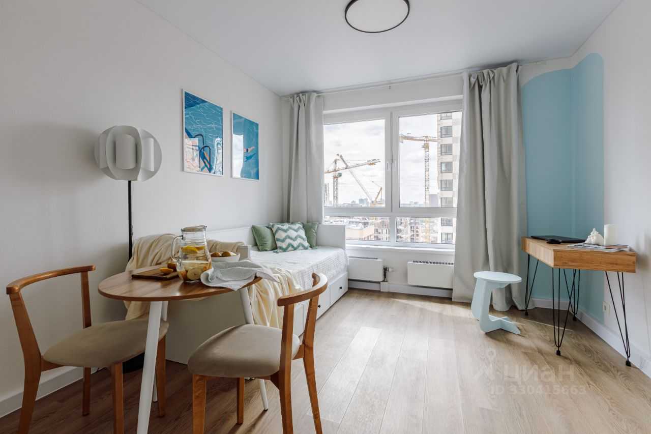 1-комнатная квартира, 21 м² — фотография 2