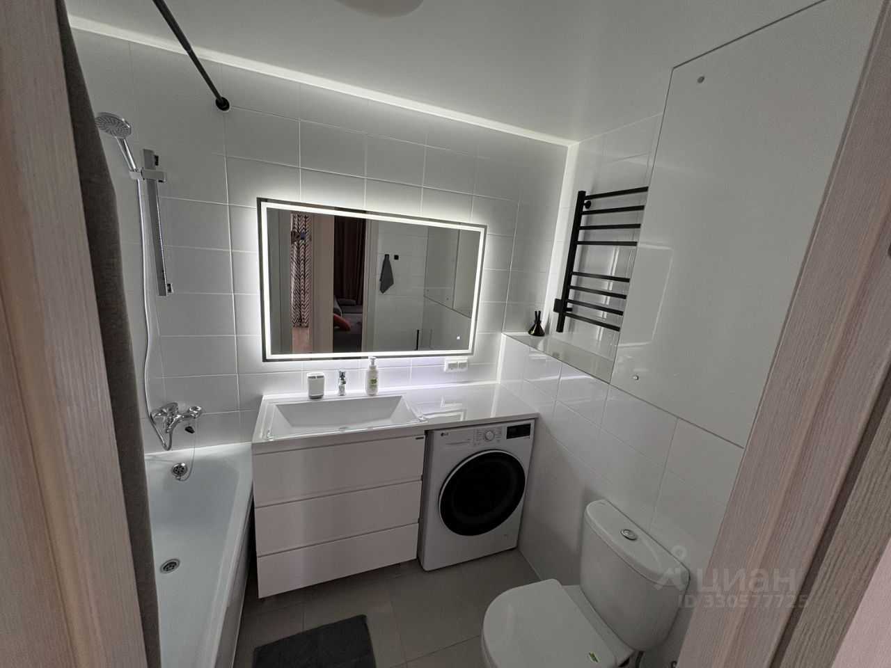 3-комнатная квартира, 60 м² — фотография 3
