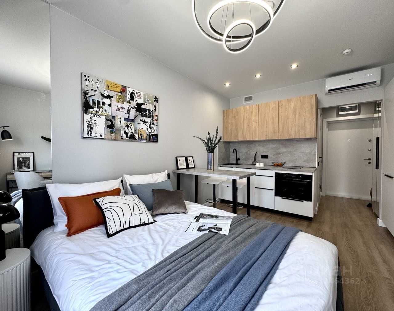 1-комнатная квартира, 21,7 м²