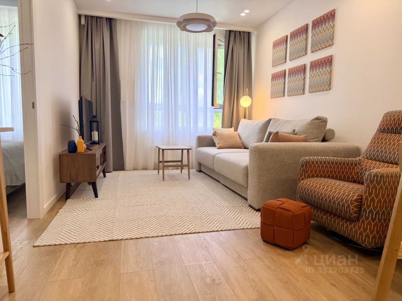 2-комнатная квартира, 39 м² — фотография 2