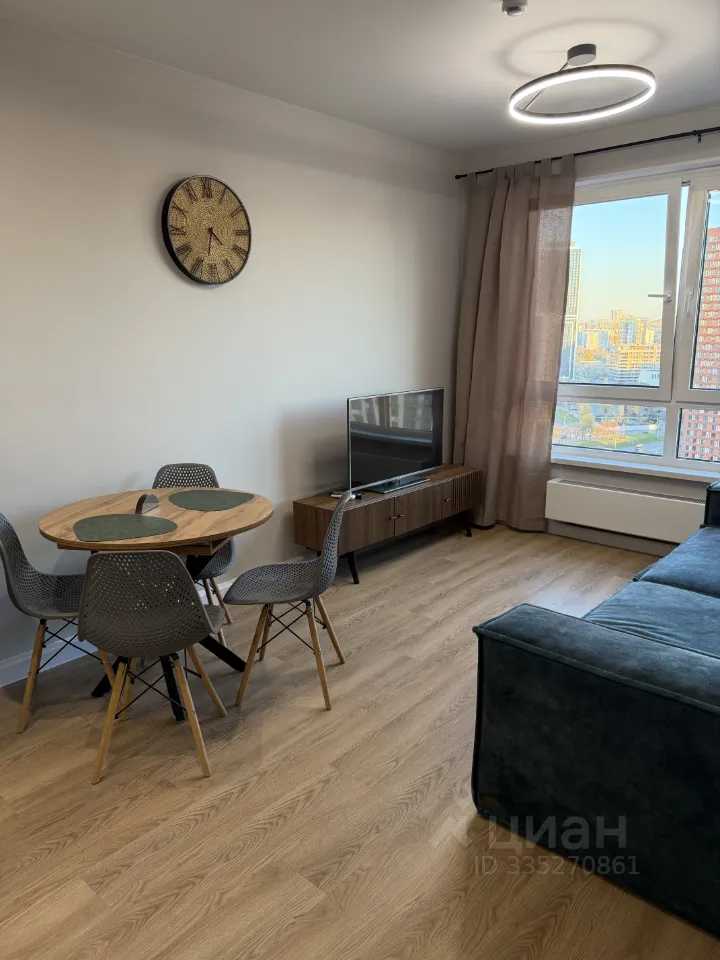 1-комнатная квартира, 38 м²