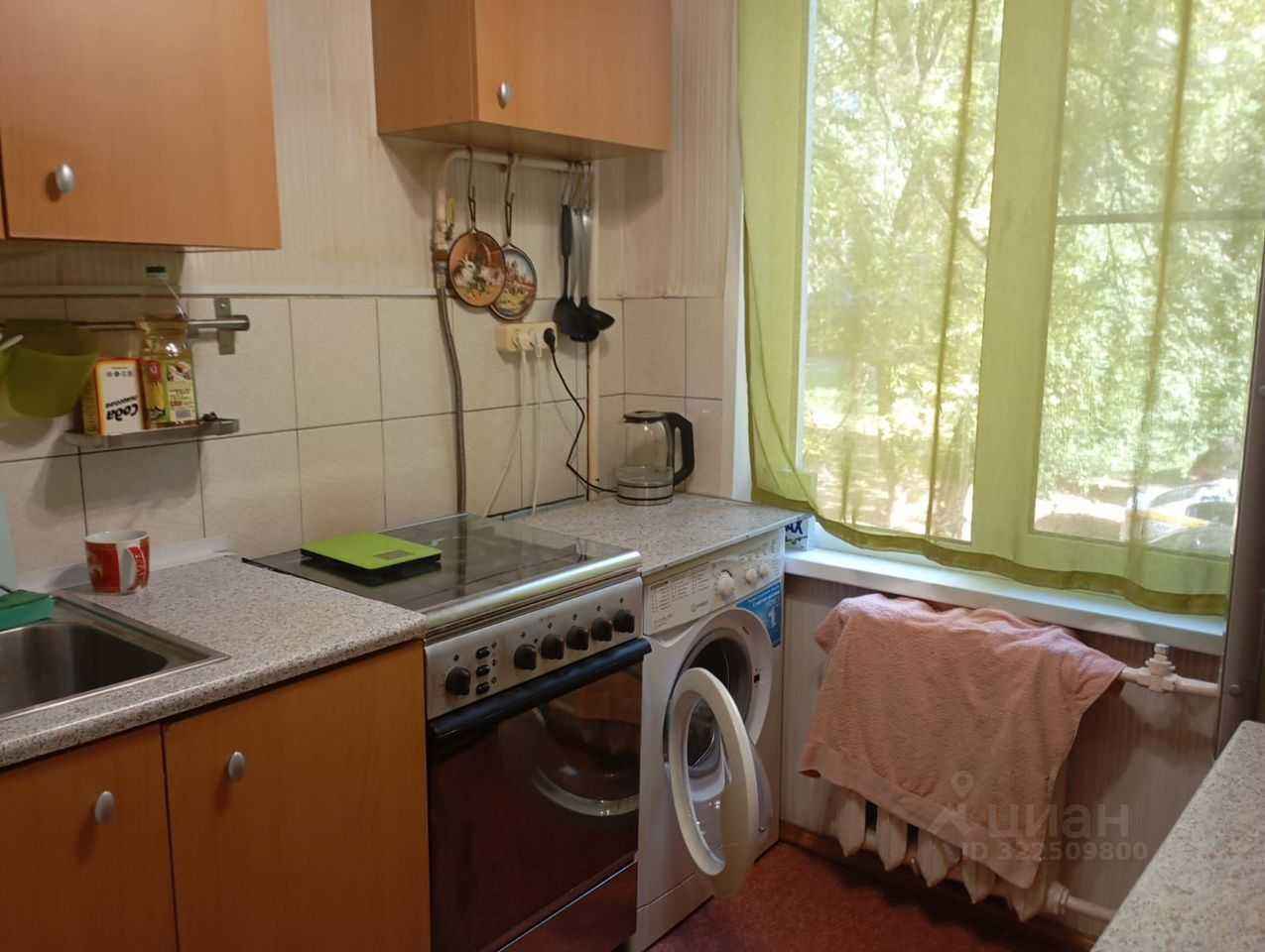 3-комнатная квартира, 44 м²