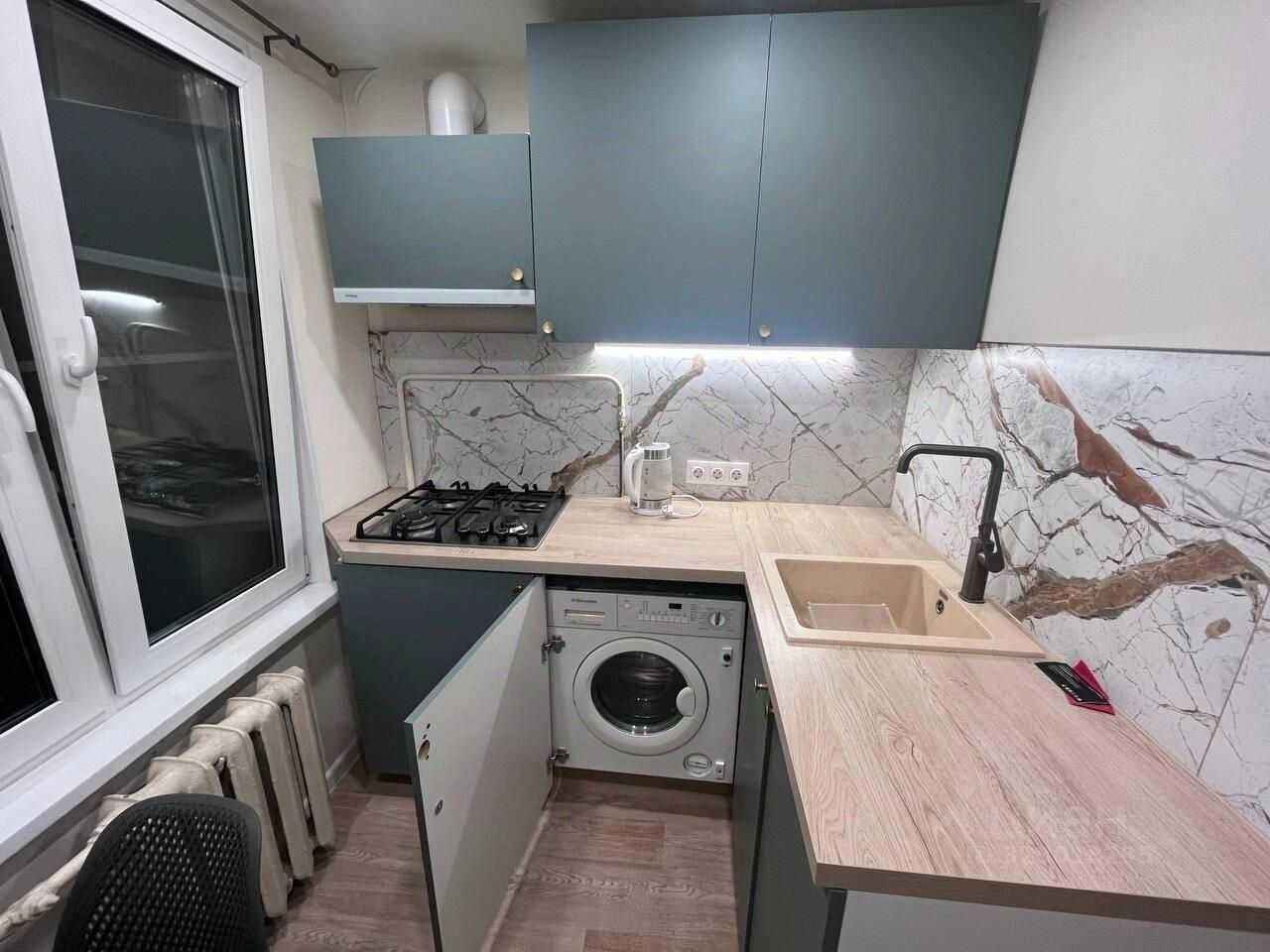 3-комнатная квартира, 44 м²