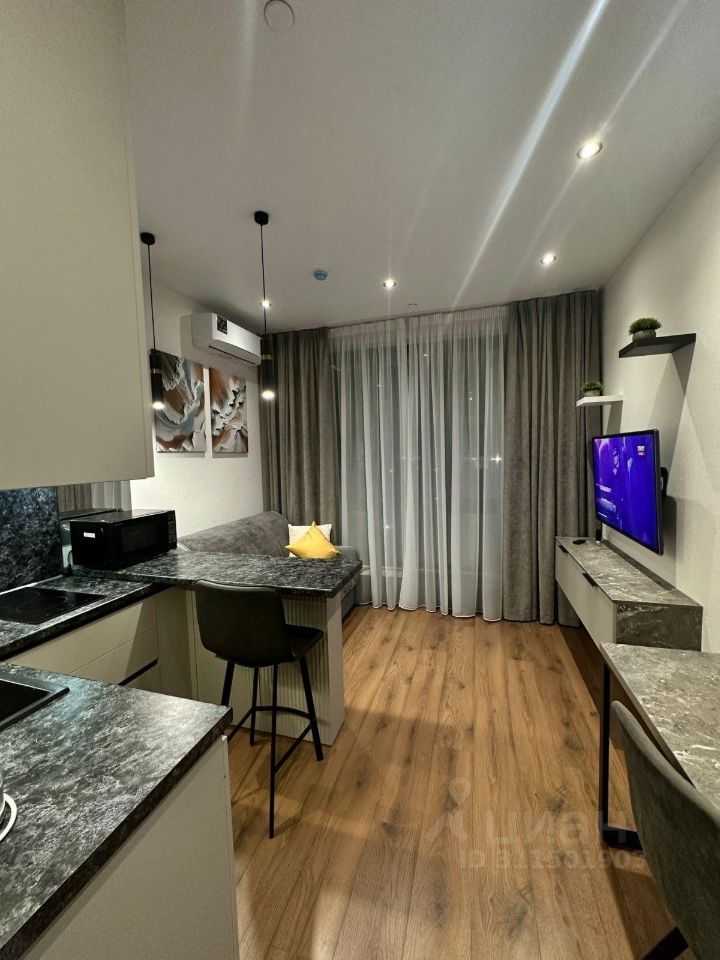 1-комнатная квартира, 19 м²